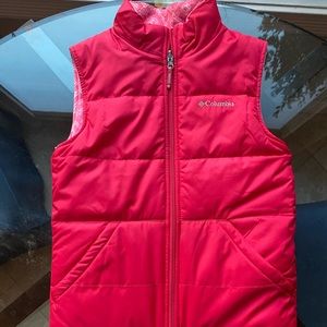 Columbia reversible puffer vest